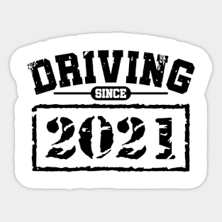 Passing Driving License 2021 gift passed driving test | driver's license Sticker